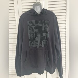 Taylor Swift Eras Tour US dates black hoodie Large